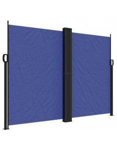 Tenda da Sole Laterale Retrattile Blu 180x600 cm 2