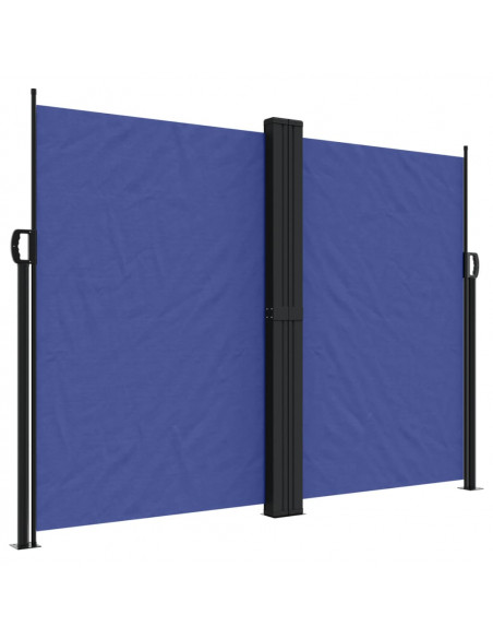 Tenda da Sole Laterale Retrattile Blu 180x600 cm