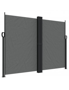 Tenda da Sole Laterale Retrattile Antracite 180x600 cm 2