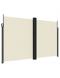 Tenda da Sole Laterale Retrattile Crema 200x600 cm 2