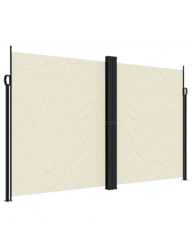 Tenda da Sole Laterale Retrattile Crema 200x600 cm