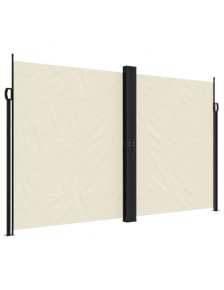 Tenda da Sole Laterale Retrattile Crema 200x600 cm