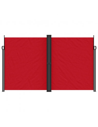 Tenda da Sole Laterale Retrattile Rossa 200x600 cm