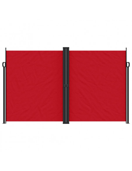 Tenda da Sole Laterale Retrattile Rossa 200x600 cm