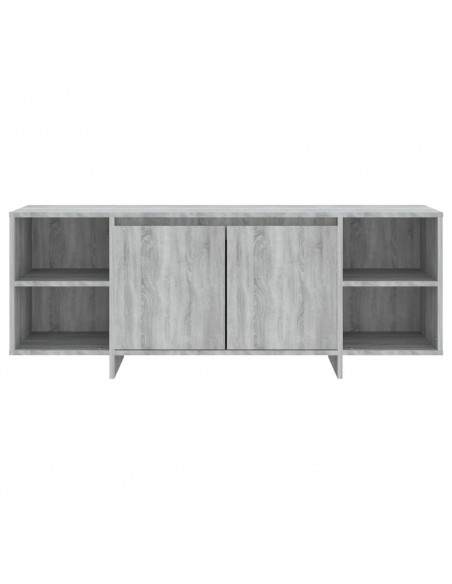 Mobile Porta TV Grigio Sonoma 130x35x50 cm in Truciolato