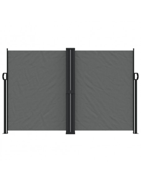 Tenda da Sole Laterale Retrattile Antracite 160x600 cm