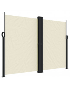 Tenda da Sole Laterale Retrattile Crema 180x600 cm 2