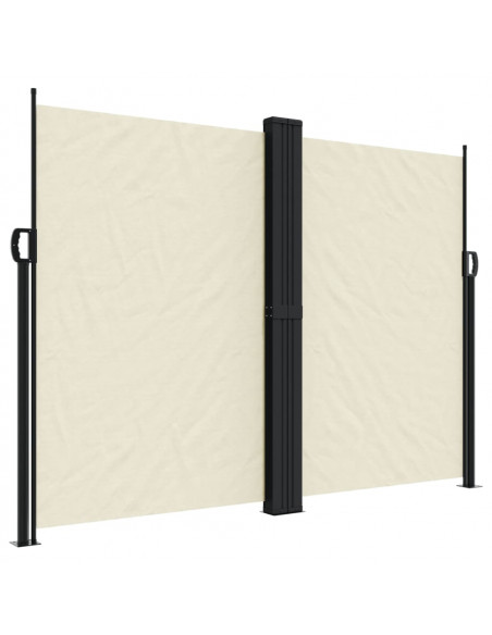 Tenda da Sole Laterale Retrattile Crema 180x600 cm
