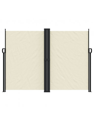 Tenda da Sole Laterale Retrattile Crema 180x600 cm