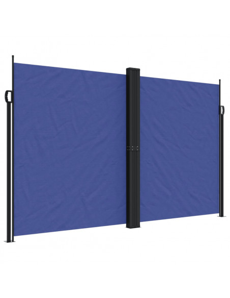 Tenda da Sole Laterale Retrattile Blu 200x600 cm