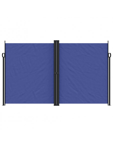 Tenda da Sole Laterale Retrattile Blu 200x600 cm
