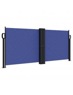 Tenda da Sole Laterale Retrattile Blu 100x600 cm 2