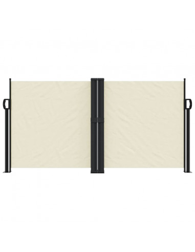 Tenda da Sole Laterale Retrattile Crema 120x1000 cm