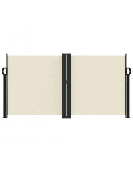 Tenda da Sole Laterale Retrattile Crema 120x1000 cm