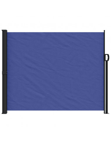 Tenda da Sole Laterale Retrattile Blu 160x600 cm