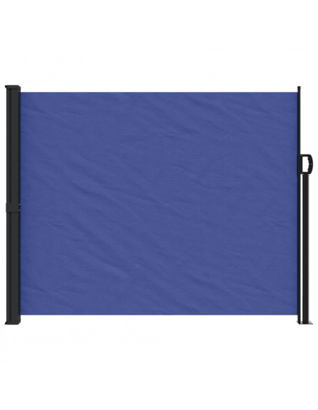 Tenda da Sole Laterale Retrattile Blu 160x600 cm