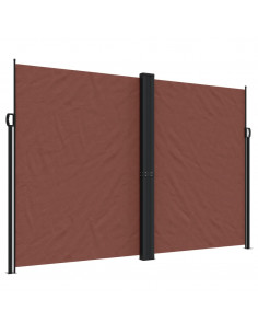 Tenda da Sole Laterale Retrattile Marrone 220x1000 cm 2