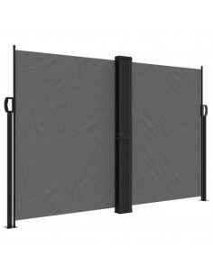 Tenda da Sole Laterale Retrattile Antracite 160x1200 cm 2