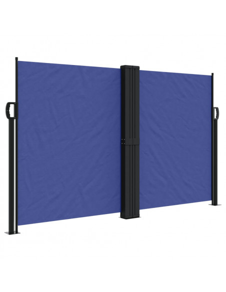 Tenda Laterale Retrattile Blu 140x1200 cm