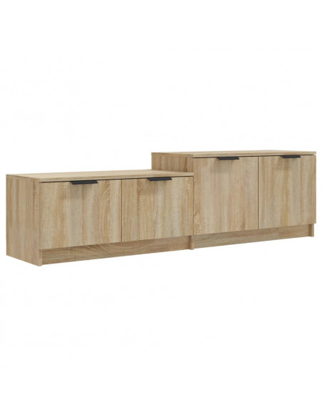 Mobile Porta TV Rovere Sonoma 158,5x36x45 cm Legno Multistrato