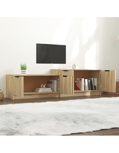 Mobile Porta TV Rovere Sonoma 158,5x36x45 cm Legno Multistrato