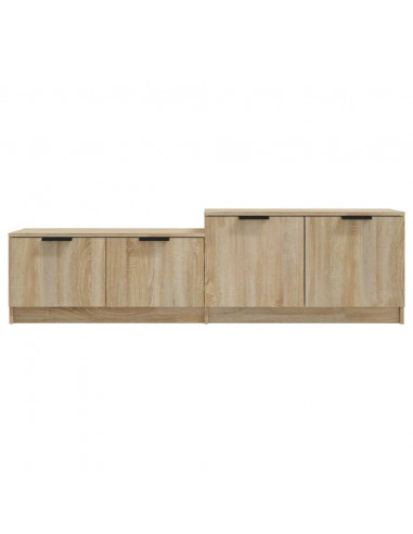 Mobile Porta TV Rovere Sonoma 158,5x36x45 cm Legno Multistrato