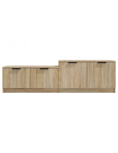 Mobile Porta TV Rovere Sonoma 158,5x36x45 cm Legno Multistrato