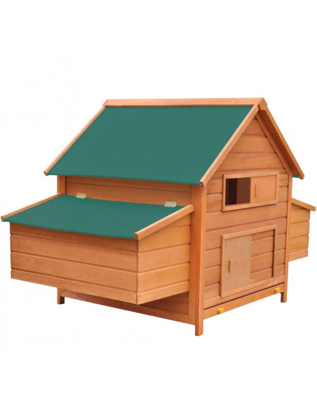 Pollaio in Legno 157x97x110 cm