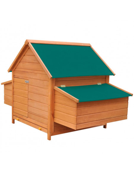 Pollaio in Legno 157x97x110 cm