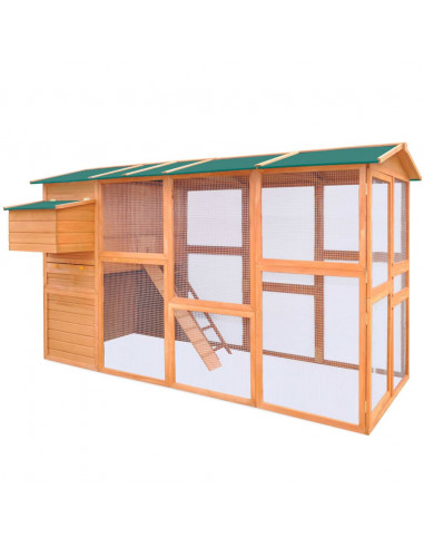 Pollaio in Legno 295x163x170 cm