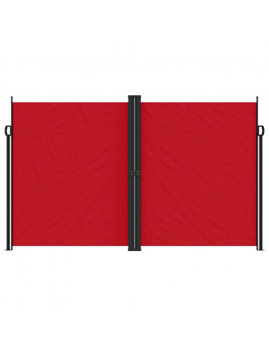 Tenda da Sole Laterale Retrattile Rossa 200x1000 cm