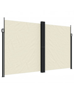 Tenda da Sole Laterale Retrattile Crema 200x1000 cm 2