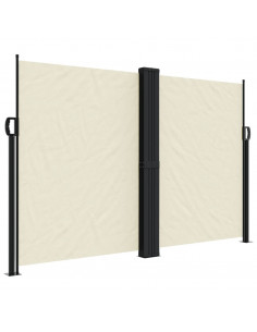 Tenda da Sole Laterale Retrattile Crema 160x1000 cm 2