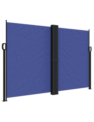 Tenda da Sole Laterale Retrattile Blu 160x1000 cm