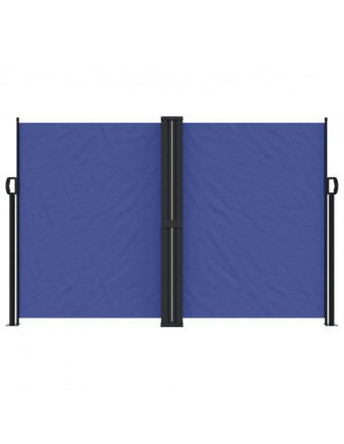 Tenda da Sole Laterale Retrattile Blu 160x1000 cm