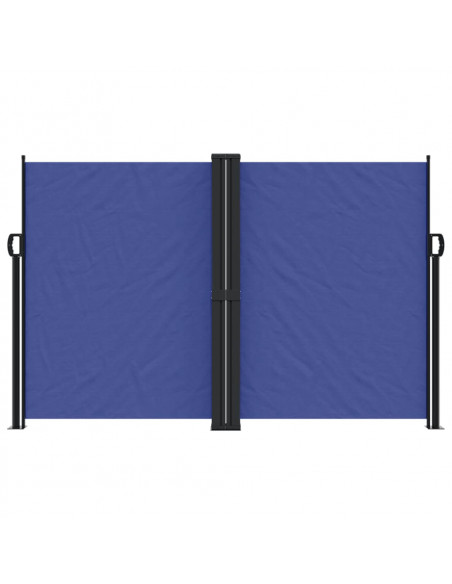 Tenda da Sole Laterale Retrattile Blu 160x1000 cm