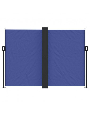 Tenda da Sole Laterale Retrattile Blu 180x1000 cm