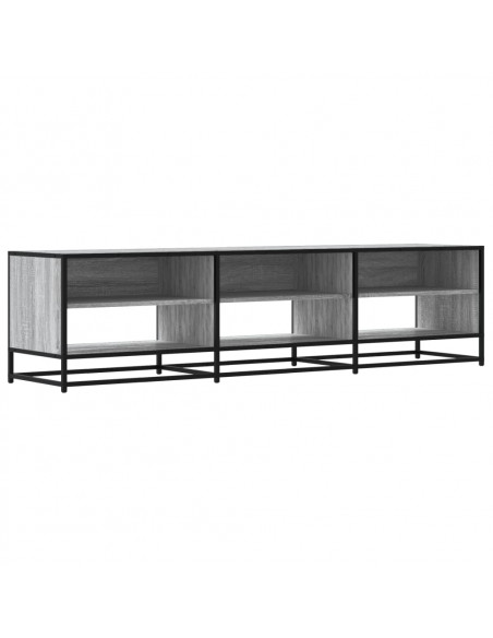 Mobile Porta TV Grigio Sonoma 180x40x46 cm in Truciolato
