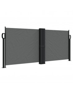 Tenda da Sole Laterale Retrattile Antracite 100x1000 cm 2