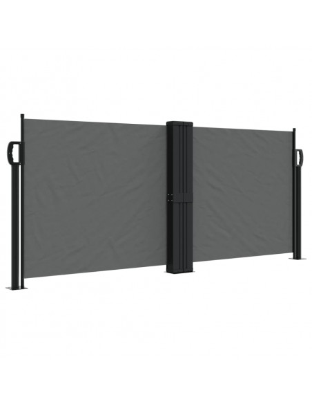 Tenda da Sole Laterale Retrattile Antracite 100x1000 cm
