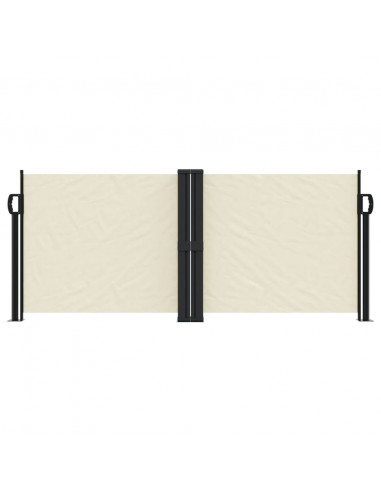 Tenda da Sole Laterale Retrattile Crema 100x1000 cm