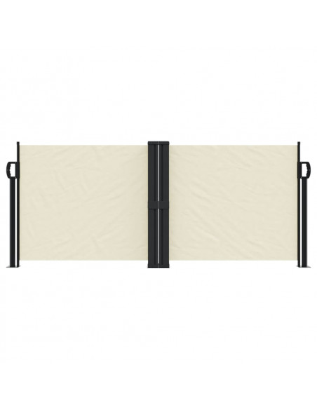 Tenda da Sole Laterale Retrattile Crema 100x1000 cm
