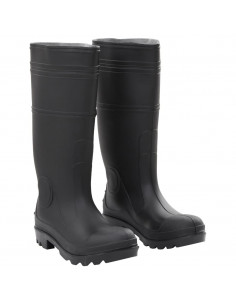 Stivali da Pioggia Neri Misura 38 in PVC