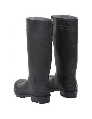 Stivali da Pioggia Neri Misura 38 in PVC