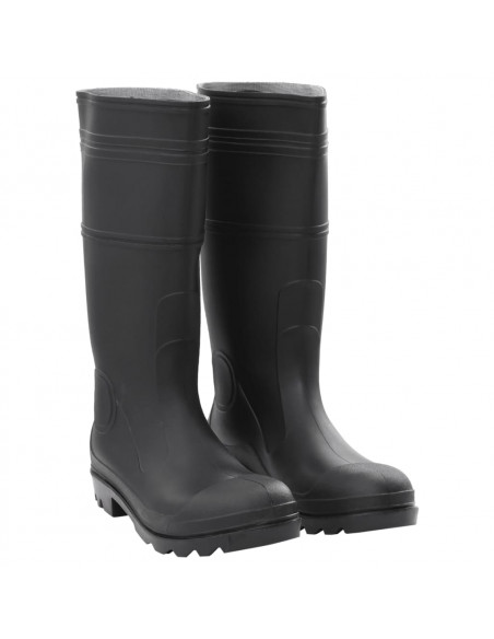 Stivali da Pioggia Neri Misura 44 in PVC