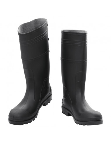Stivali da Pioggia Neri Misura 44 in PVC