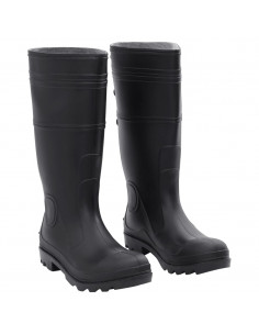 Stivali da Pioggia Neri Misura 42 in PVC