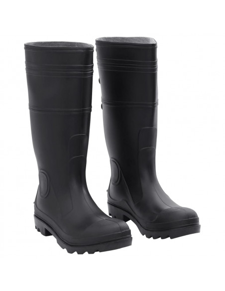 Stivali da Pioggia Neri Misura 42 in PVC