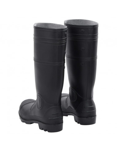 Stivali da Pioggia Neri Misura 42 in PVC
