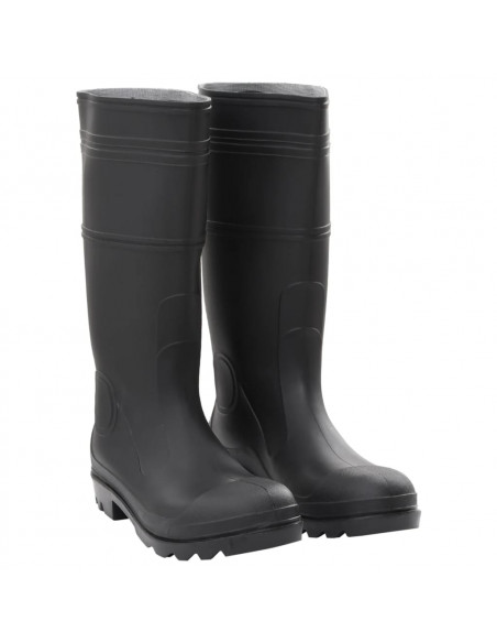 Stivali da Pioggia Neri Misura 46 in PVC